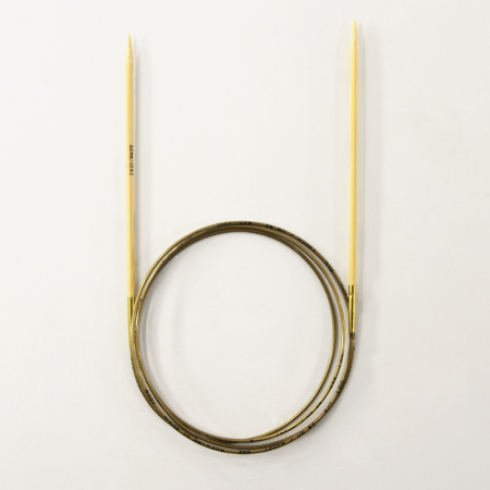 Спицы, круговые, бамбук addiNature BAMBOO №3, 120 см. Арт 555-7/3-120