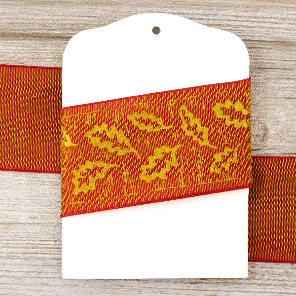 Лента с напечатанным рисунком, 50 мм, 15м, цвет 03. Арт 25282-50мм-03           