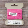 Тесьма киперная хлопковая на блистере SAFISA, 14 мм, 2,5 м , цвет 05, розовый. Арт P00260C-14мм-05         
