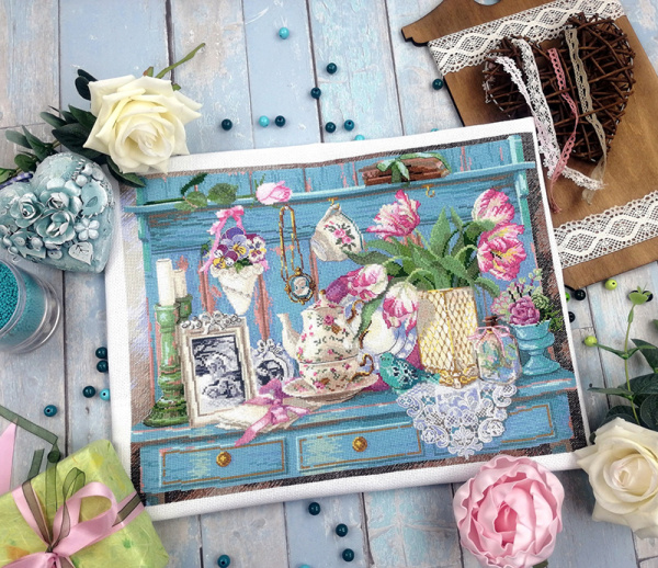 Набор для вышивания "Цветочный уголок". Арт 11.004.15