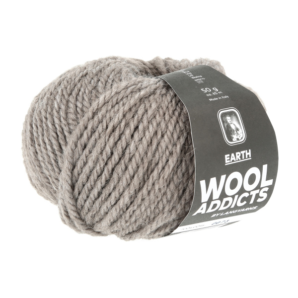 Пряжа Earth, 50% альпака, 35% нейлон, 15% шерсть, 50 г, 65 м. Арт 1004.0096