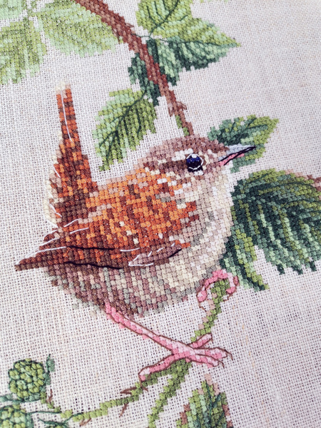 Набор для вышивания  "Ветка ежевики". Арт 03.011.16