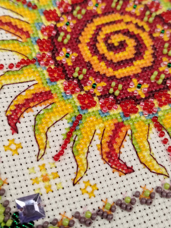 Набор для вышивания  "Ясно солнышко". Арт 13.003.71