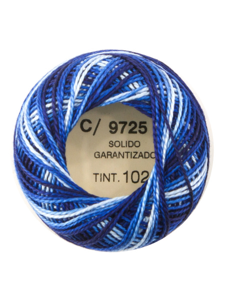 Мулине "Finca Perle"(Жемчужное"), №8, мультиколорный цвет 9725. Арт 00880/08/9725           