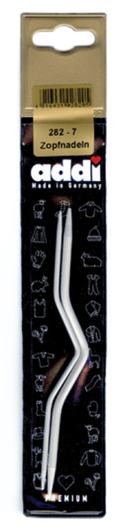 Спицы для вязания кос и жгутов, металл addiClassic. Арт 282-7