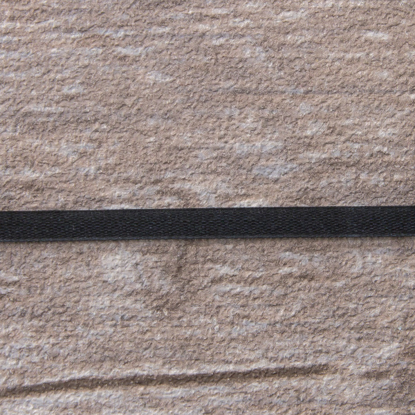 Лента для вышивания SAFISA на блистере, 4 мм, 5 м, цвет 01, черный. Арт P111-4мм-01             