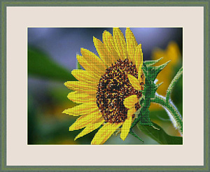 Набор для вышивания бисером "Подсолнух". Арт Л321