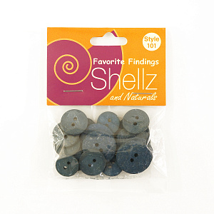 Пуговицы "Shellz & Natural" Wood Buttons