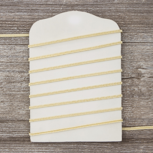 Шнур-сутаж PEGA, светло-бежевый, 3 мм. Арт 841113909A1901