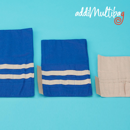 Органайзер addiMultibag для хранения спиц и крючков, текстильный, 90 х 25 см, 4 отделения. Арт 620-2
