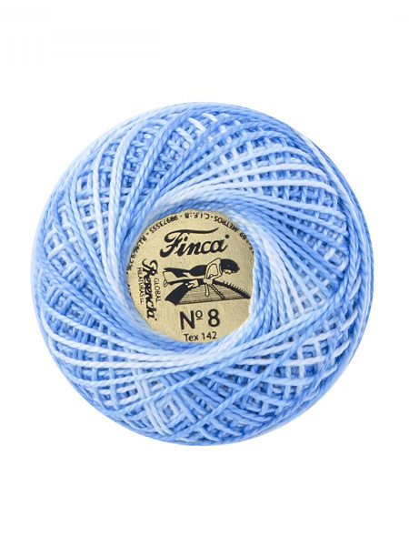 Мулине "Finca Perle"(Жемчужное"), №8, мультиколорный цвет 9630. Арт 00816/08/9630           