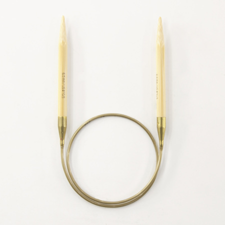 Спицы, круговые, бамбук addiNature BAMBOO №6,5, 50 см. Арт 555-7/6.5-50