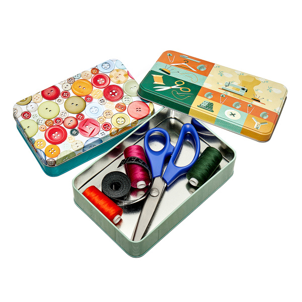 Набор металлических коробочек для мелкой фурнитуры. Арт +PT.V6.2