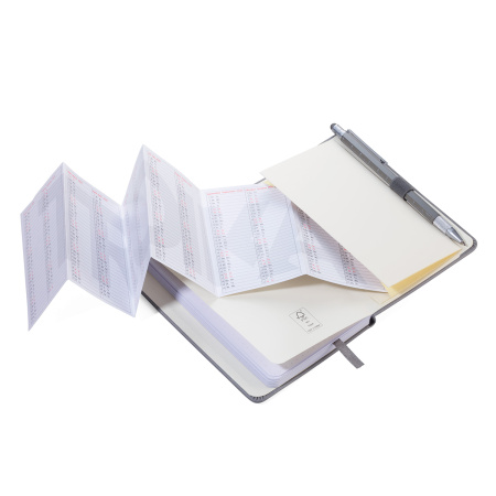 Блокнот с шариковой ручкой TROIKA . Арт NPP28/BG