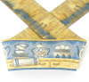 Лента жаккард SAFISA, 50 мм, 15 м, цвет 01. Арт 9211-50мм-01