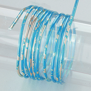 Проволока алюминиевая, двухцветная, 2 мм. Арт 2230006                 