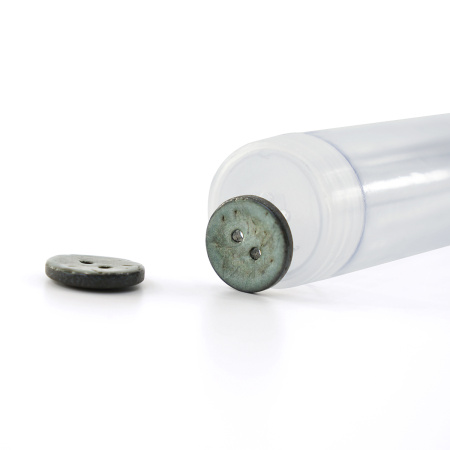 Пуговицы CONCEPT, размер 24, кокос, цвет COL.5 серо-голубой. Арт 1919H-024-COL.5