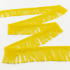 Бахрома витая, 60 мм, цвет лимонно-желтый