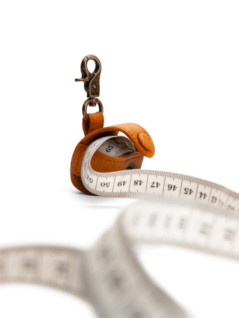 Чехол для сантиметровой ленты "Malmö hook" Whisky. Арт QB-4708/Whisky