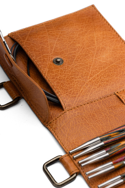 Органайзер для спиц "Carita B" Whisky, 12 х 21 см. Арт QB-4472R1/Whisky