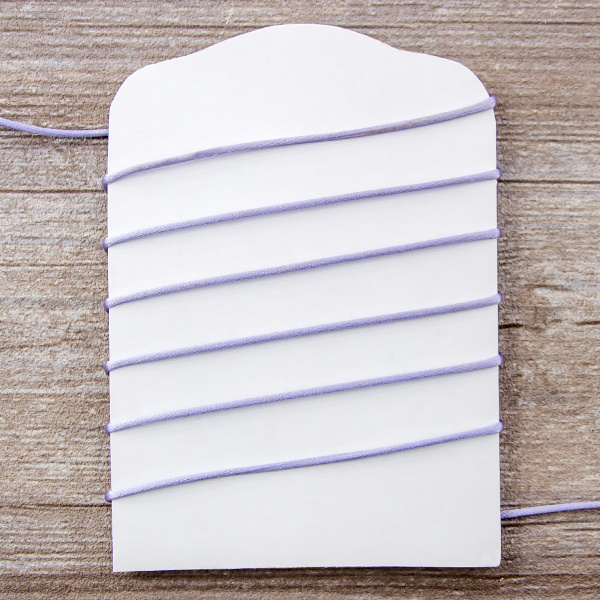 Шнур атласный мини-рулон, 2 мм, 4,5 м, цвет 08, сиреневый. Арт P00462-2мм-08           