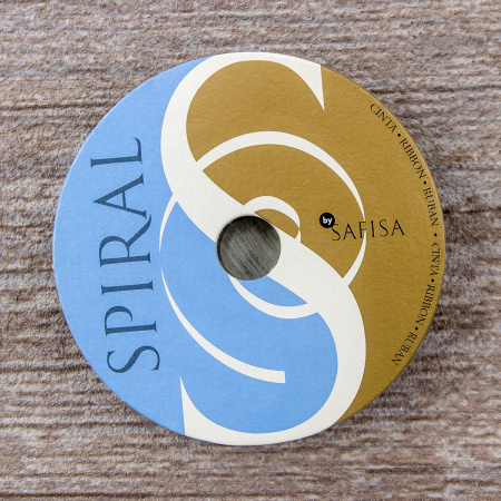 Шнур атласный мини-рулон, 1,5 мм, 4,5 м, цвет 15, голубой. Арт P00470-1,5мм-15         