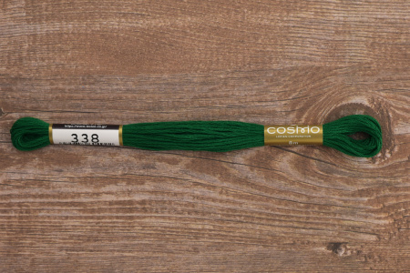 Мулине COSMO однотонный цвет  338       . Арт 25-6/338       