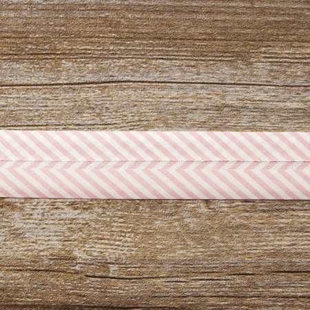 Косая бейка с рисунком SAFISA, арт.6282, 30 мм, 25 м, цвет 05. Арт 6282-30мм-05