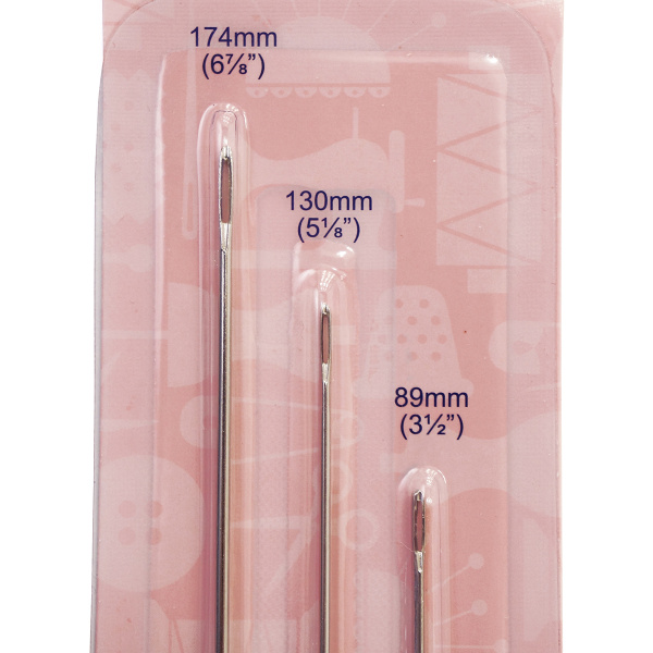 Иглы ручные для кукол, 3 шт. Арт 213                     