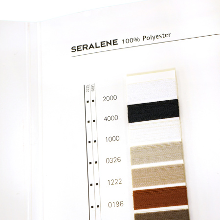 Цветовая карта,  AMANN GROUP METTLER, SERALENE. Арт 102130