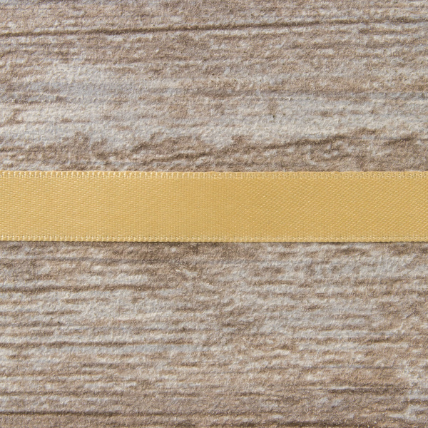 Лента атласная двусторонняя SAFISA, 11 мм, 25 м, цвет 63, бежевый. Арт 110-11мм-63             