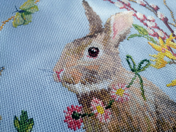 Набор для вышивания "Весенний кролик". Арт 03.016.19