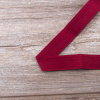 Тесьма киперная хлопковая на блистере SAFISA, 25 мм, 2 м , цвет 30, бордо. Арт P00260C-25мм-30         