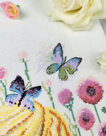 Набор для вышивания "Цветы в душе". Арт 09.005.06