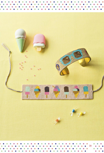 Книга "Бижутерика 2. Научись плести фенечки и браслетики из бисера на станке" Каролин Сулье. Арт 978-5-00241-010-1