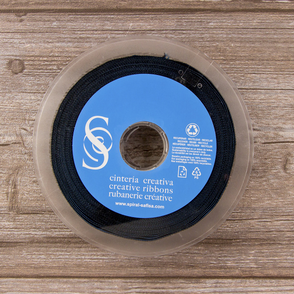 Лента жаккардовая SAFISA, 20 мм, 15 м, цвет 02. Арт 9272-20мм-02