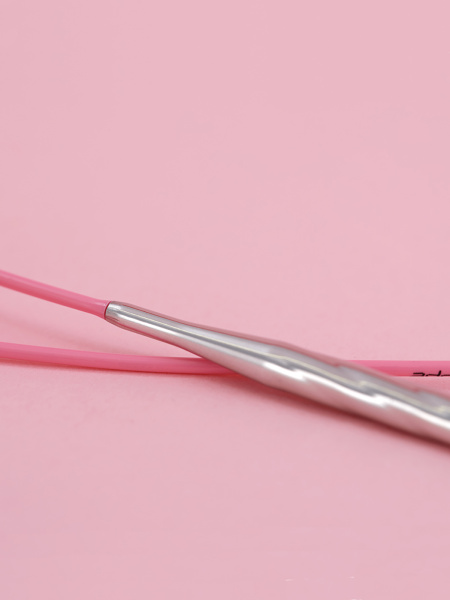 Спицы металлические круговые с удлиненным кончиком addiUnicorn Lace, №2,5, 100 см. Арт 716-2/2.5-100