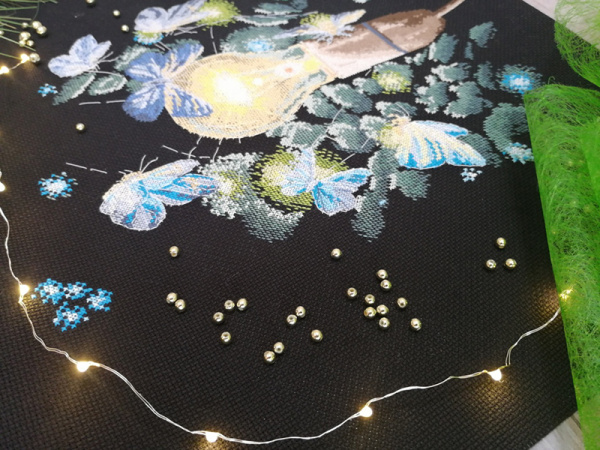 Набор для вышивания "Ночные мотыльки". Арт 03.015.17