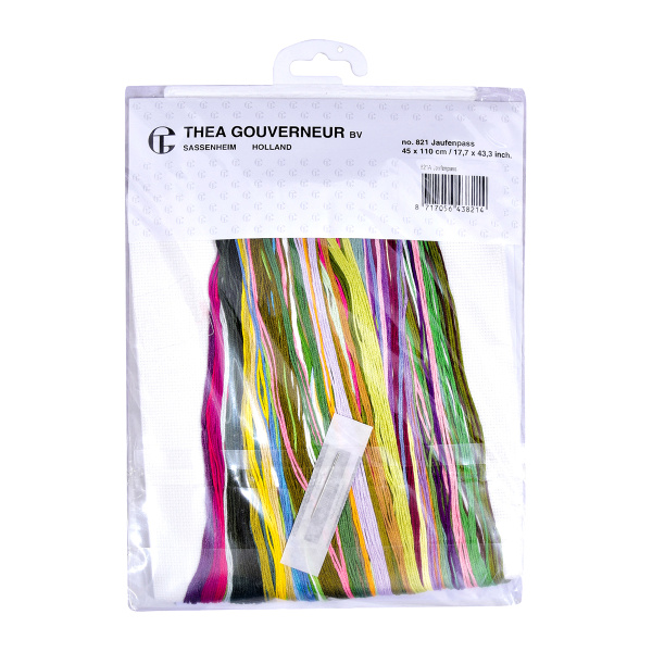 Набор для вышивания "Полевые цветы", канва лён 32 ct. Арт 821                     