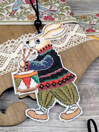 Набор для вышивания на пластиковой канве "Народные игрушки"". Арт 23.001.16