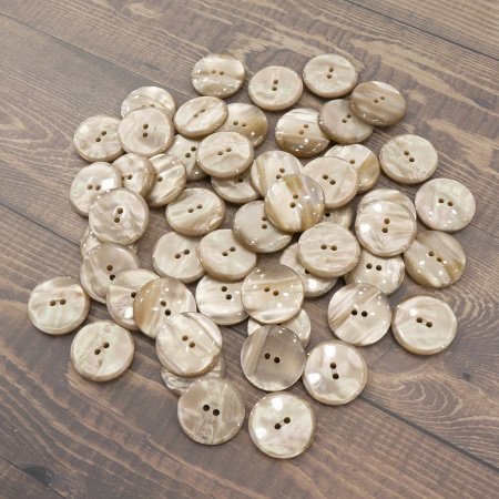 Пуговицы CONCEPT Mother of Pearl, размер 36, полиэстер, цвет COL.3 Snail. Арт 75315-036-COL.3SNAIL