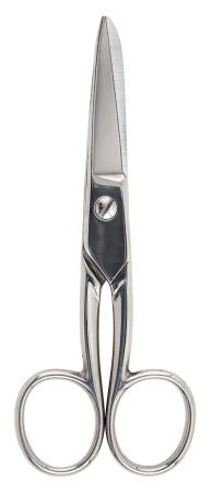 Ножницы для шитья и хобби цельнометалические, 12,5 см. Арт 356