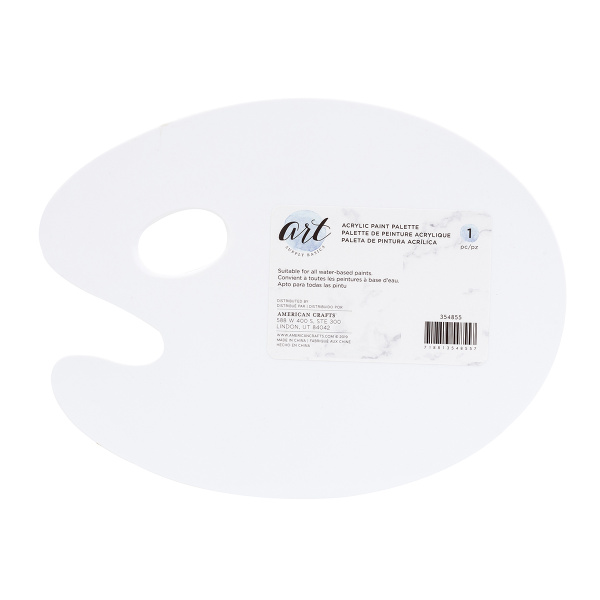 Палитра "Paint Palette Acrylic" для красок на водной основе. Арт 354855