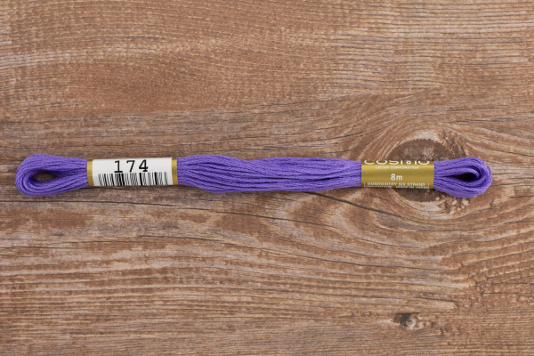 Мулине COSMO однотонный цвет  174       . Арт 25-6/174       