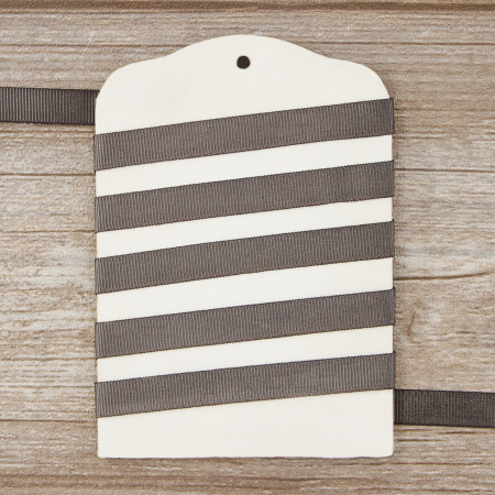 Лента репсовая SAFISA, 10 мм, 25 м, цвет 68, темно-серый. Арт 350-10мм-68       