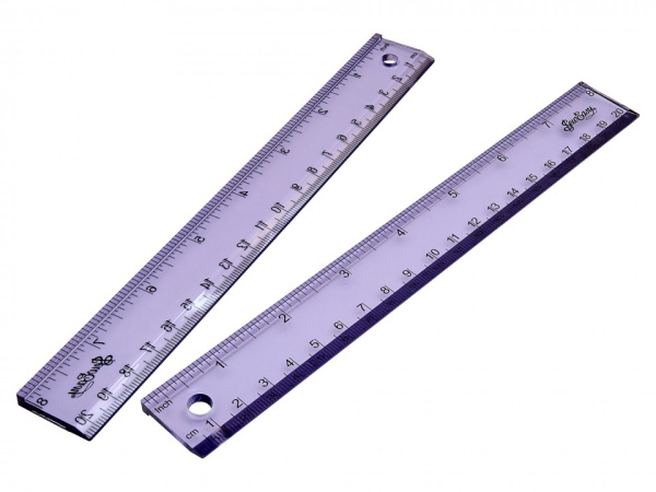 Пластиковая линейка - шаблон для припусков. Арт NL4211