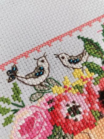 Набор для вышивания  "Птичьи трели". Арт 13.003.39