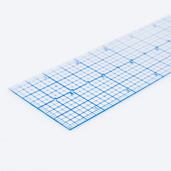 Линейка для рисования кругов и фигурных краев. Арт ER897    