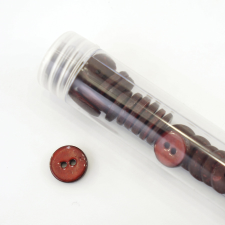 Пуговицы CONCEPT, размер 18, кокос, цвет COL.8 бордовый. Арт 1919H-018-COL.8