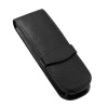 Футляр кожаный "Leather Case Classic" для двух ручек, цвет черный. Арт 90759